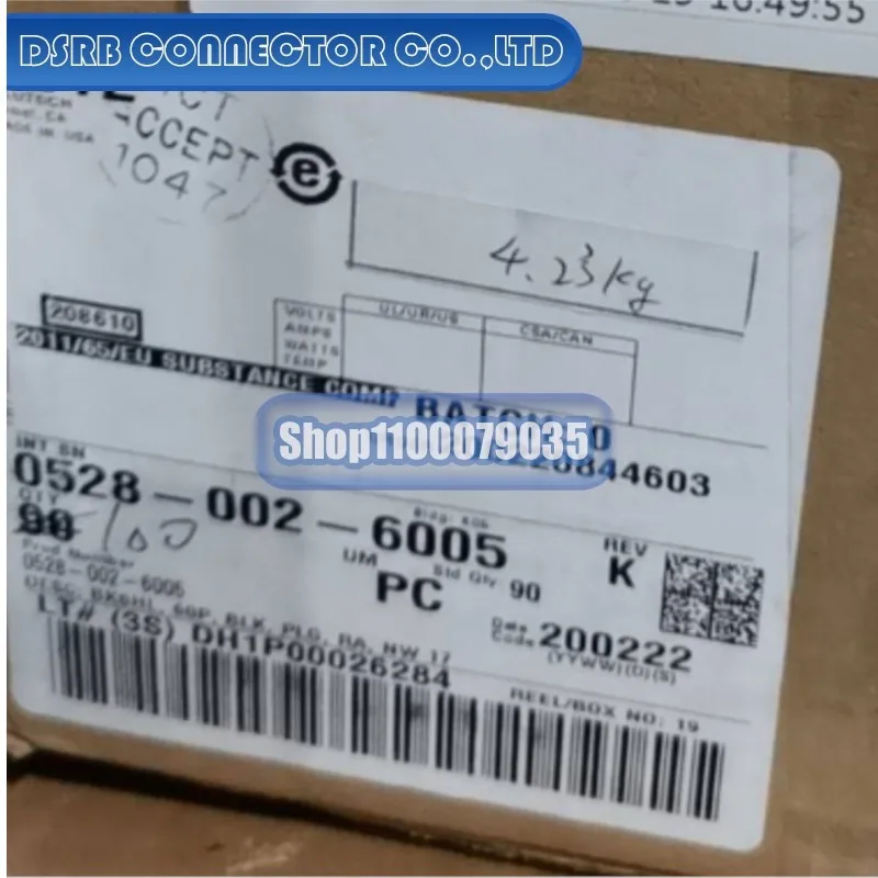 5pcs/lot 0528-002-6005 DT06-08SA-CE DT06-6S-E008 7183-7872-30 AT06-3S-RJ120 DT06-6S-E008 DTM04-08PA