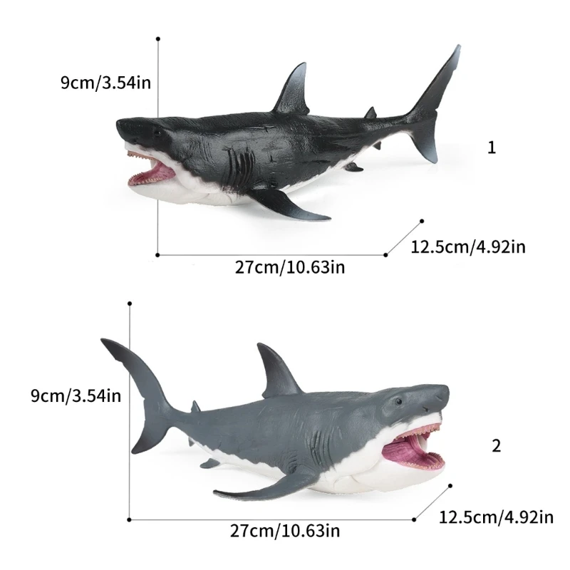 Juguete criatura Megalodon, para juegos rol y juegos simulación