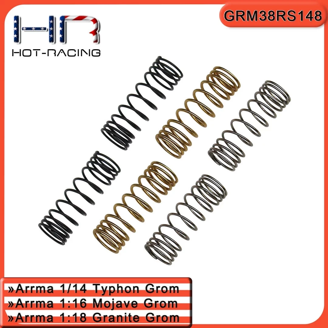 

HR ARRMA 1:14 Typhon/1:18 Granite/1:16 Mojave 38mm front shock absorber spring