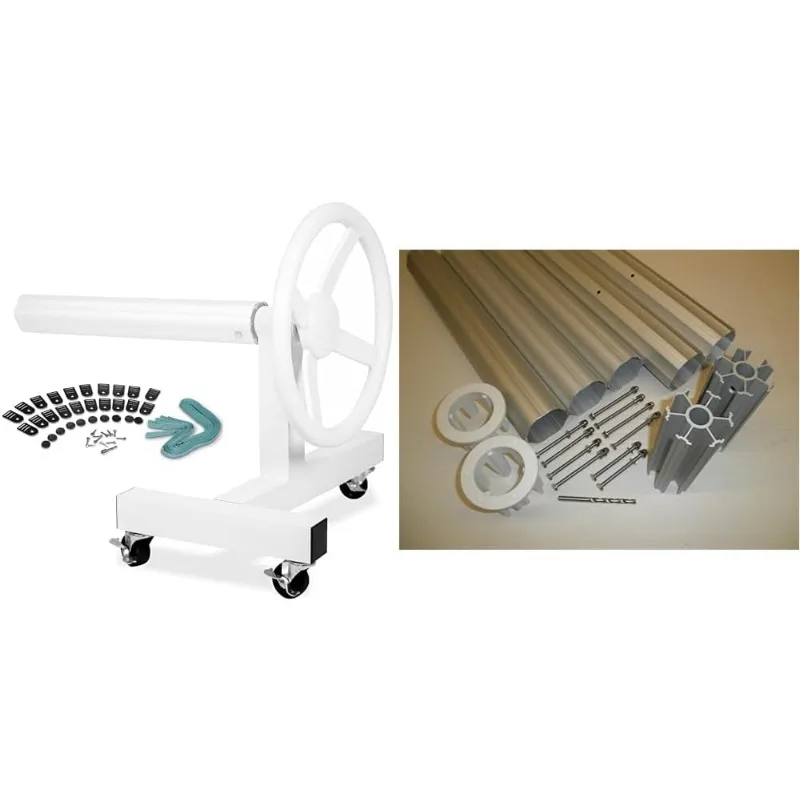 HYDROTOOLS 52000 Premium Solar Reel System For Above Ground Swimming Pools Durable Non-CorrosiveSocket