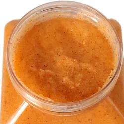 Fruta mar sal corpo esfrega pele suave suaviza cutículas laranja esfoliante sabor hidratante esfoliante