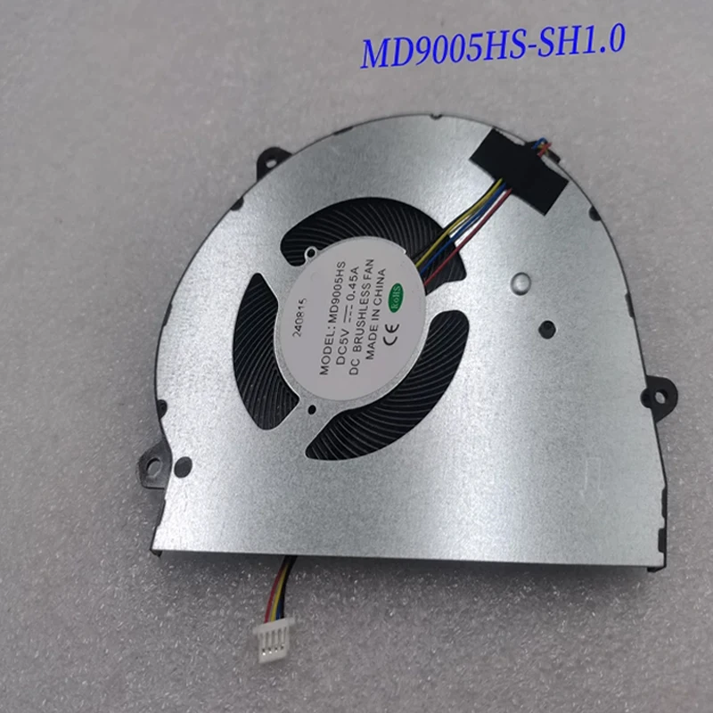 9005 DC5V 4Pin Laptop Cooling Fan MD9005HS 1.0mm/1.25mm Plastic Plug For Generic Thin Notebook Replacement Cooler