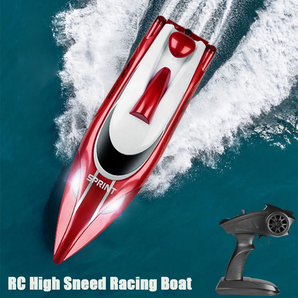 

Wltoys WL918 RC Boat High Speed Racing Boat 35KM/H Full Scale LED Speedboat 200M 3000AmAh Battery 2.4Ghz RC Speedboat