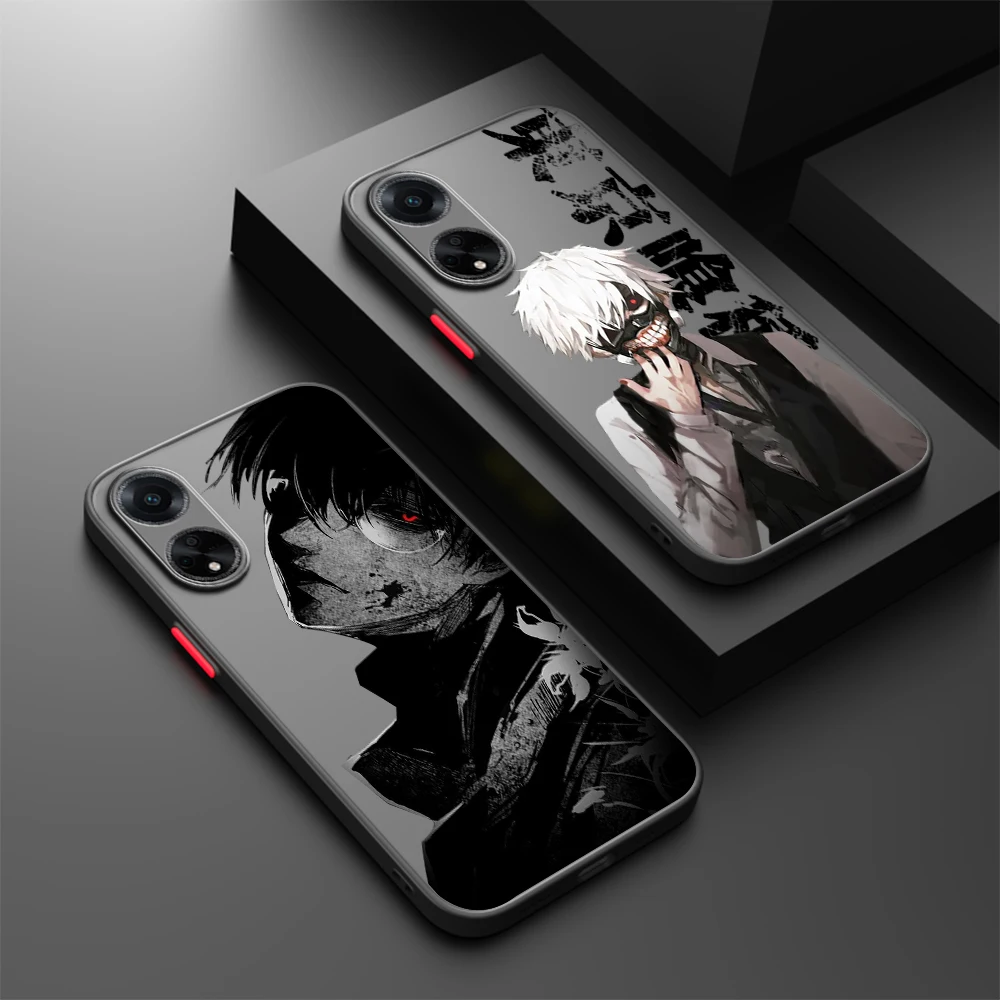 

G-ghoul Monster Warm Blood Frosted Translucent For OPPO X5 X3 A54S A5 A94 A16 A53S A57 A74 A72 A96 A98 A78 5G Funda Phone Case
