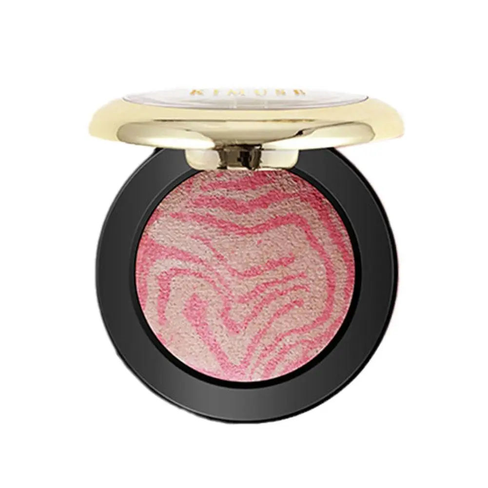 Lighting Glow Baked Blush Long-lasting Baked Powder Blusher Natural Brighten Blush Shimmer Marbleized Glow Lightwei Palette N7Y8