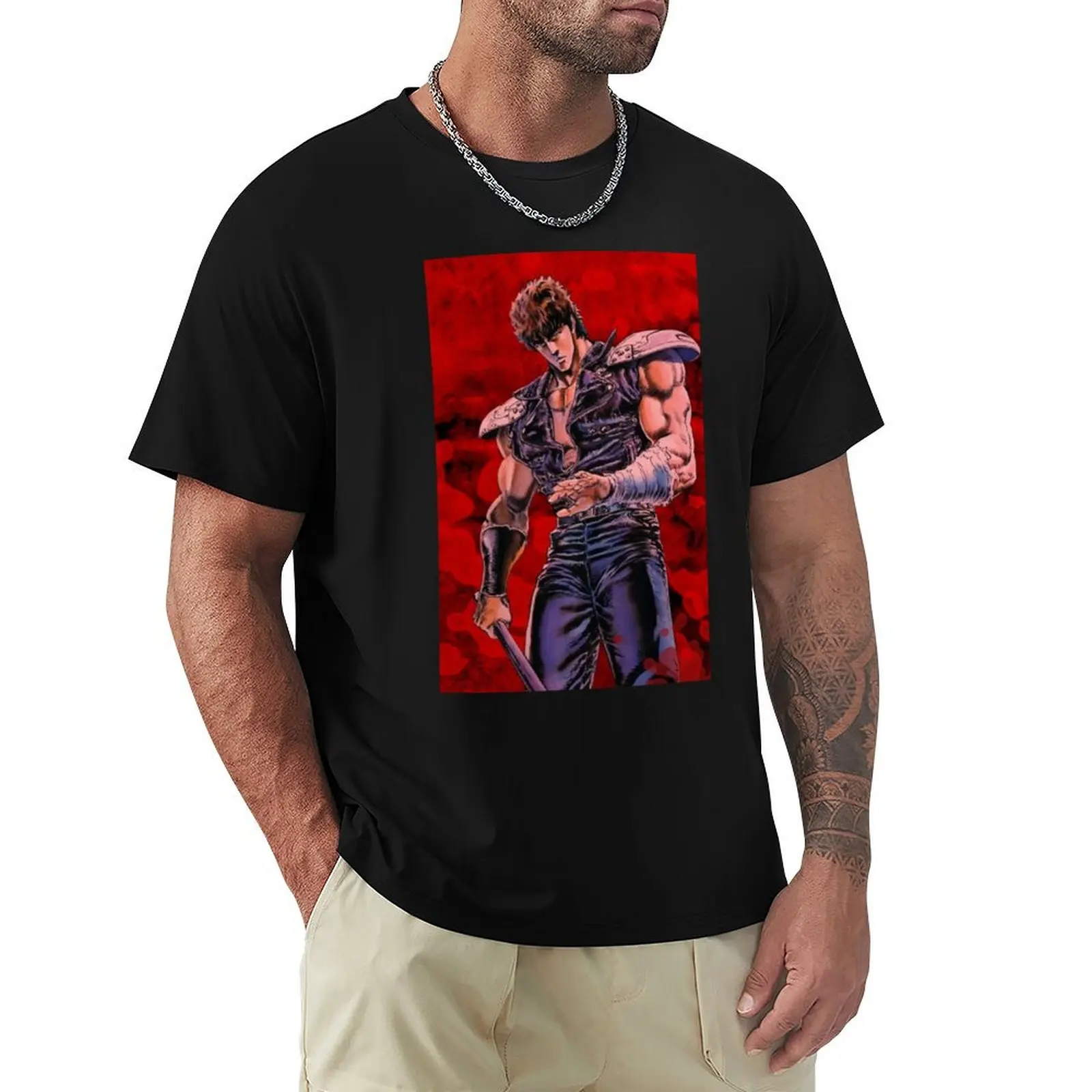 

ken the survivor iPhone Case & Cover T-Shirt funny shirt cotton Anime t-shirt cotton man t-shirts mens vintage t shirts