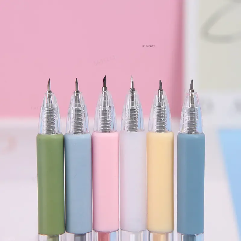 Scalable Art Utility Knife Pen Knife Cut Stickers Scrapbooking Cutting Tool Express Box Knife School Supplies DIY Craft Supplies