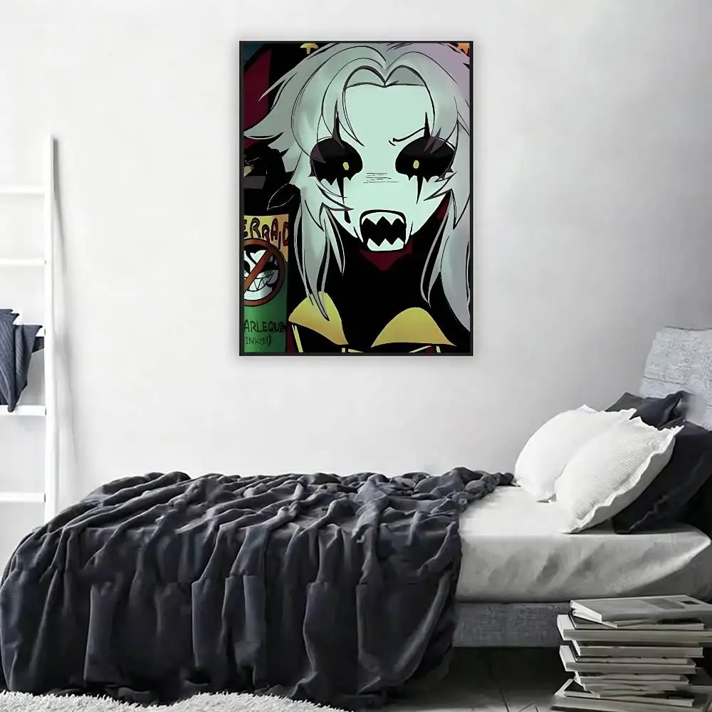 F-Freak P-Pierrots C-Circus Retro Fashion Pictorial Poster Sticky Poster Paper Sticker DIY Room Bar Cafe Wall Decor Gift