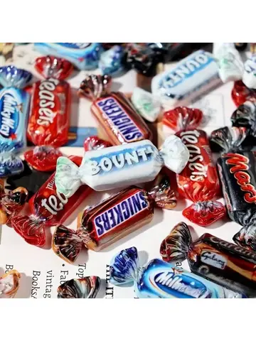 Cute 8pcs Candy Fridge Magnets - Decorative Refrigerator Magnets for Kitchen, Office Whiteboard, Locker, Cabinet Gift