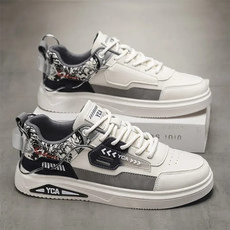 Zapatillas de deporte informales para hombre, zapatos Unisex a la moda, duraderos, antideslizantes, con suela gruesa, cómodos, transpirables, fáciles de cl, 2025