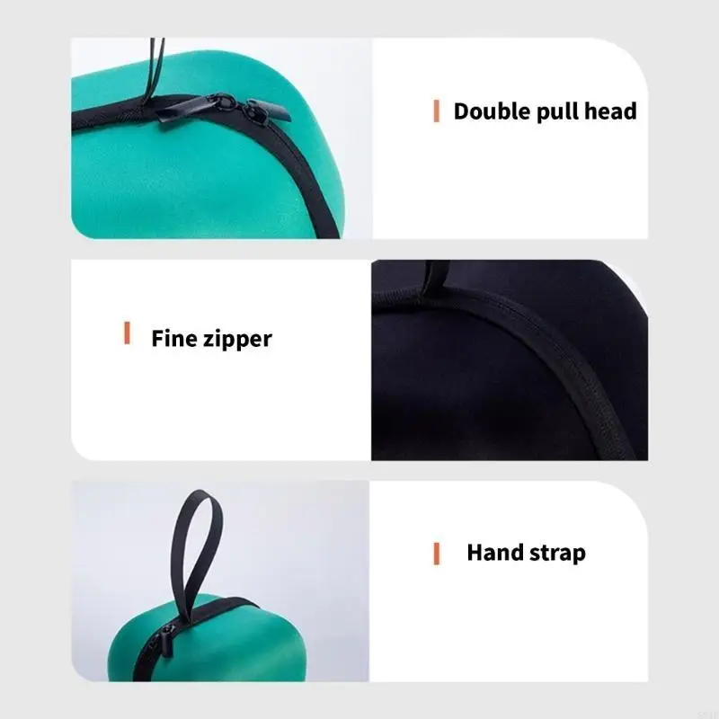 581F Portable Travel Case Organiser for Wearable Electric Breast Providing Safe Protections Portable Storage Hand Bag