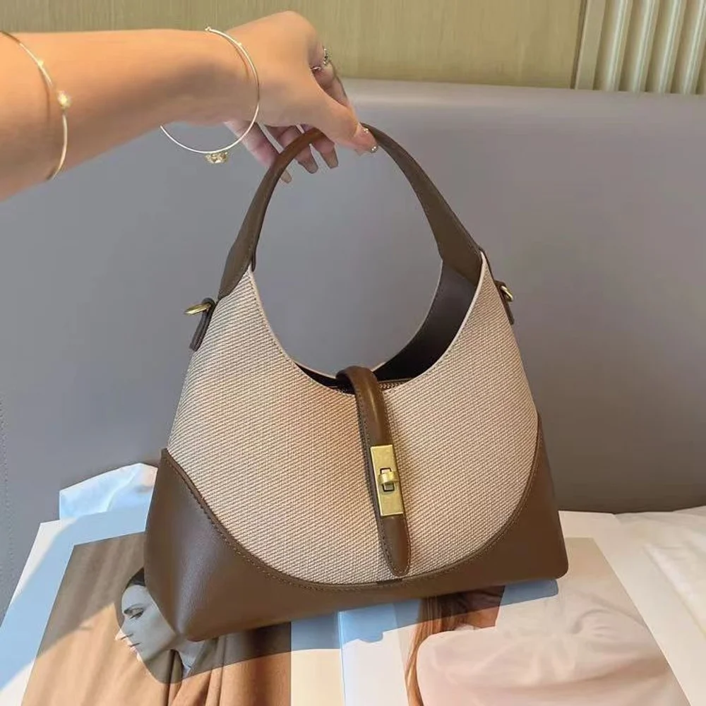 

High end handbag for women 2025 new small fragrant style bag versatile commuting handbag single shoulder crossbody bag for women