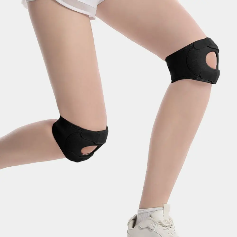 Professional Chloroprene Rubber Knee Support Brace Black Grey Pink Breathable Sports Patella Bandage Strap Sportswear Men Women