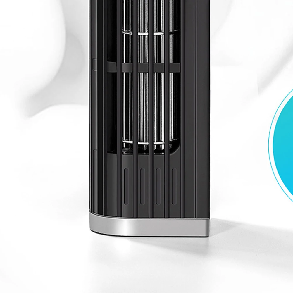 

Multipurpose USB Powered Laptop Cooler Adjustable Metal Fan with Holder for Notebooks and Desktops Black Laptop Fan Cooler