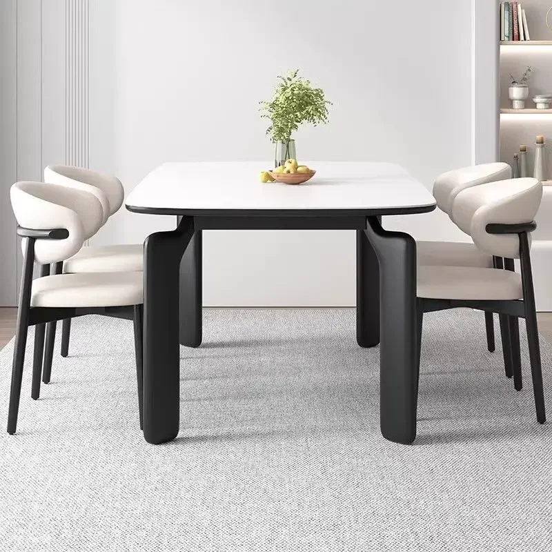 Dining Room Designer Coffee Table Multifunction Home Furniture Service Chairs Kitchen White Design Modern Bord Bwrdd Rooms Cafe image 3