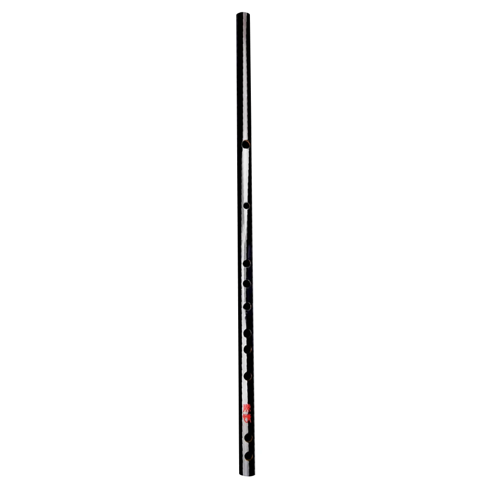 

Bamboo Flute for Beginner Kids Musical Instruments Black Durable Safe Material Wide Range Sound Holes Polished Chinese