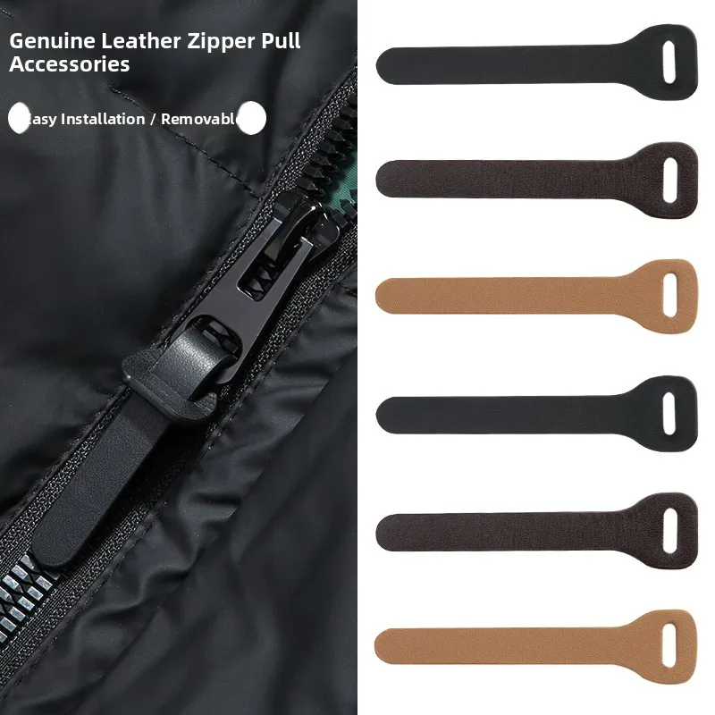Genuine Leather Zip…