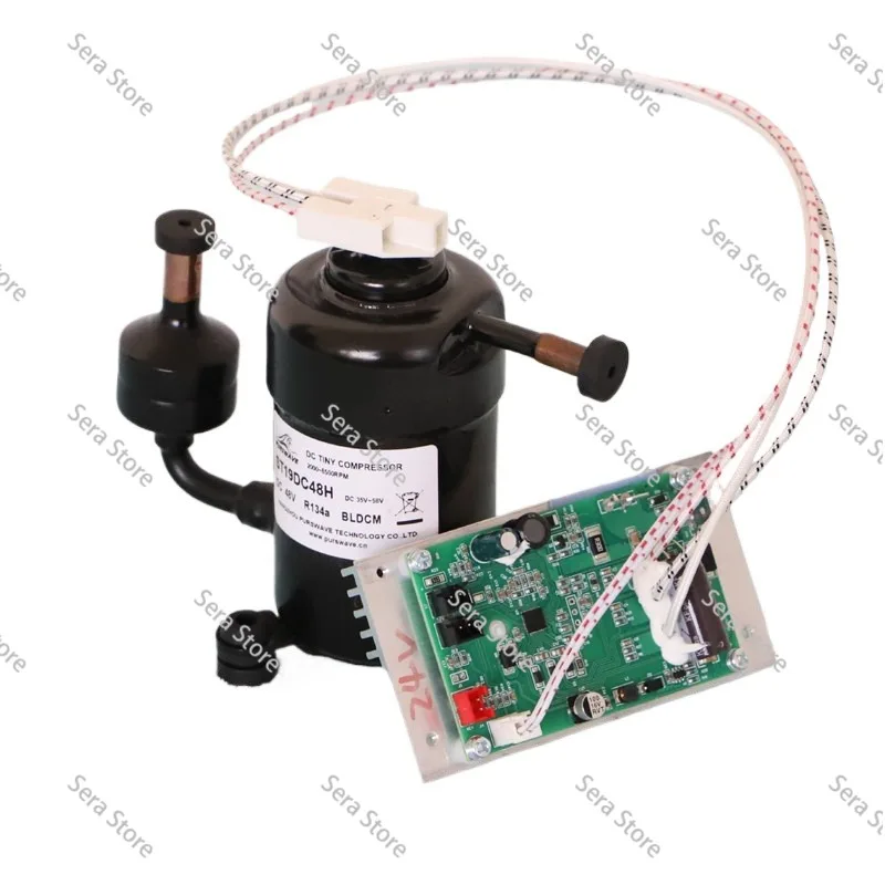 Suitable for DC12V24V48V DC Air Conditioner Water Machine Cooling Capacity 400  19DC Ultra-micro Mini Compressor