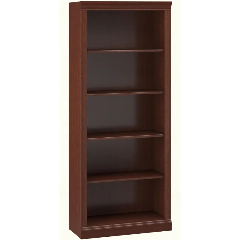 

Bush Furniture Саратога Высокий 5-поточный книжный шкаф в урожай вишни