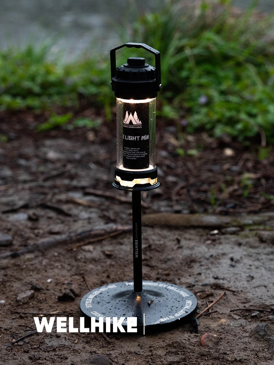 Outdoor Large Sole Flange Lamp Holder Multi-Functional Cam Base Braet ible with 38 Explore WELLHIKE WK0489