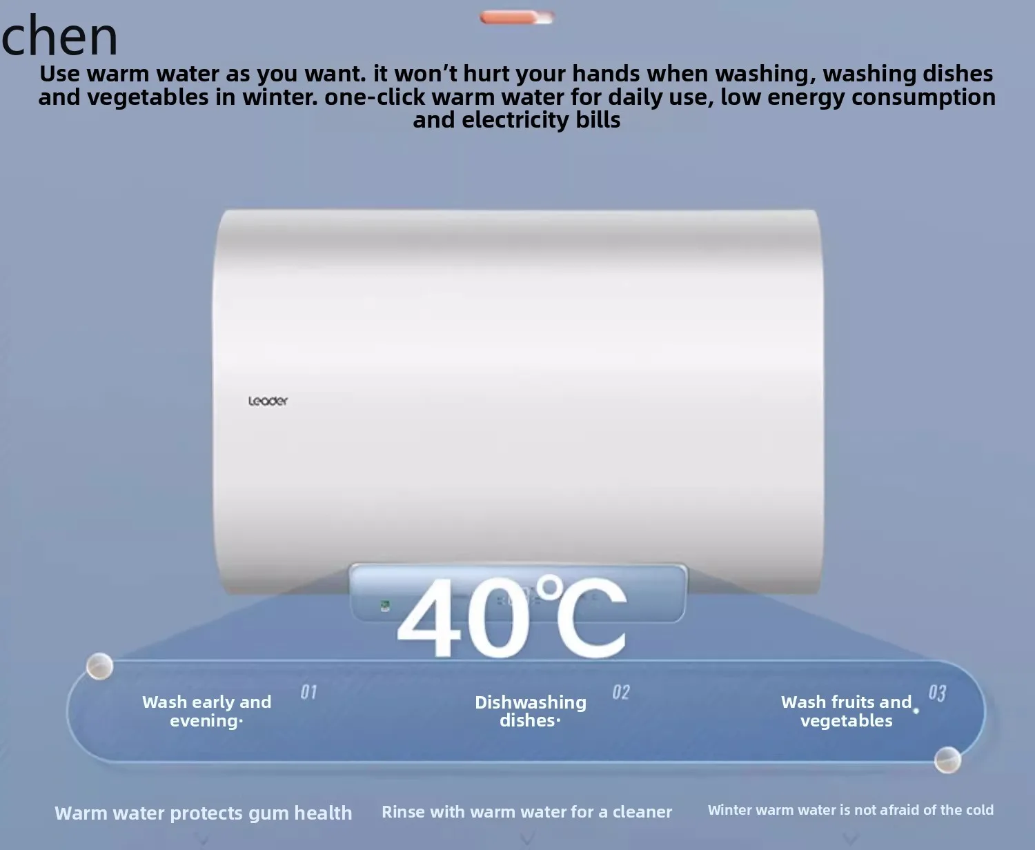 ZML scaldabagno elettrico bagno domestico doppio bile sottile secchio piatto riscaldamento rapido risparmio energetico