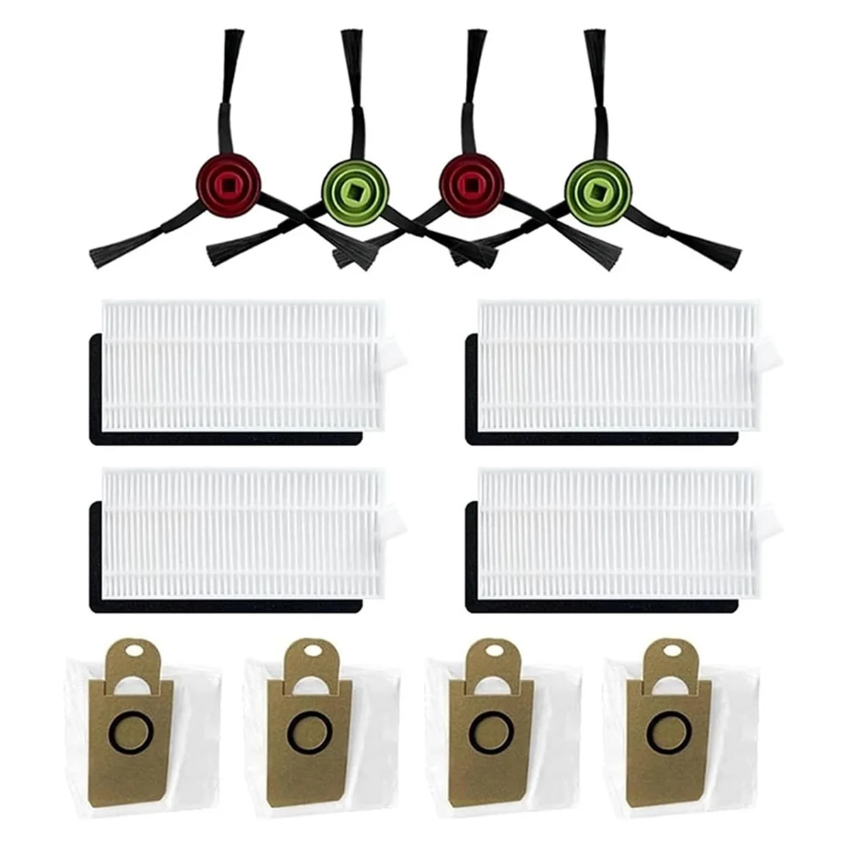 Боковая щетка для робота-пылесоса, фильтр, пылесборник для Ilife T10S, Сменные аксессуары.