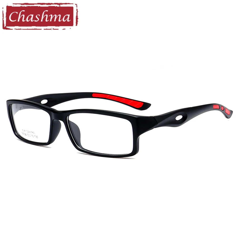 Chashma Prescription Glasses TR90 Sports Men Eyewear for Recipe Eyewear Light Myopia Eyeglasses Frame Male Spectacle
