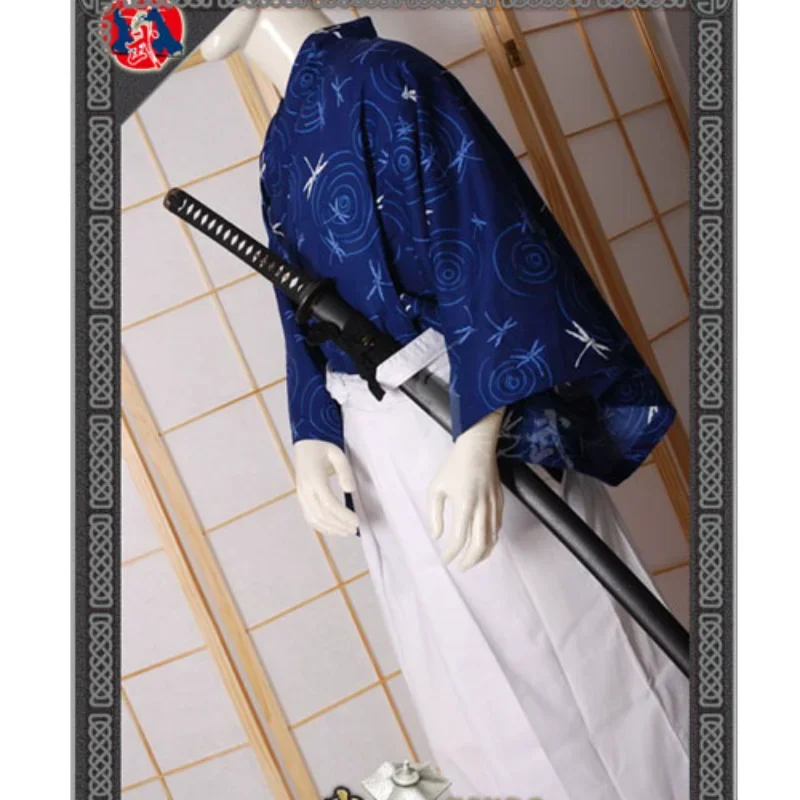 Traditional Martial Art Samurai Kendo Iaido Aikidogi Keikogi Kendogi Top Pants Hakama Japanese Clothes Dogi Keikoi Dragonfly