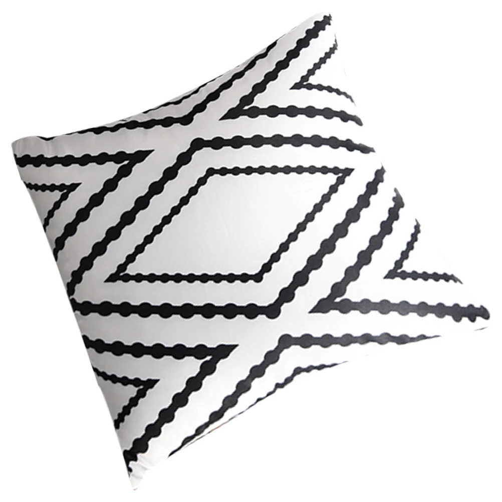 

Waterproof Pillowcase Polyester Cushion Cover Stylish Sofa Bed Home Decor Throw Pillow Case Modern Housewarming Gift Unique