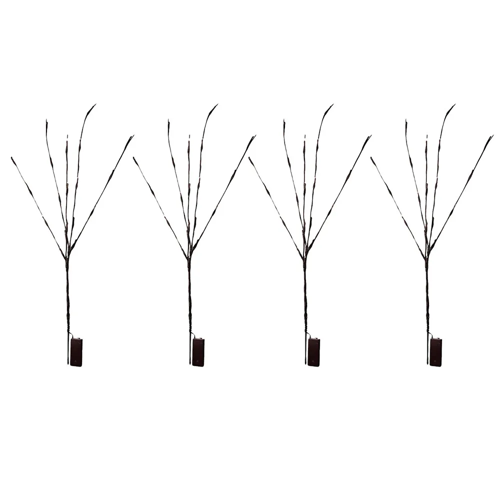 

4 шт. Декоративные гибкие светодиодные светильники-ветви для дома, офиса, выставочного зала, галереи, уличных и закрытых площадок