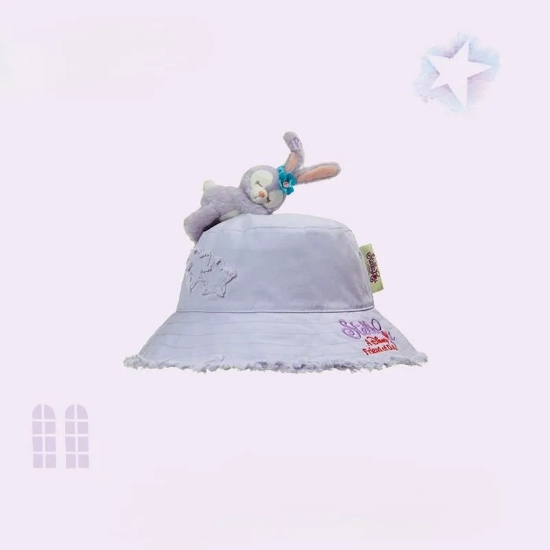 

Disney NEW Hat Shirley Xing Dailu Summer Shading Cartoon Cute Leisure Outdoor Travel Fishing Net Hat Parent Child Gift