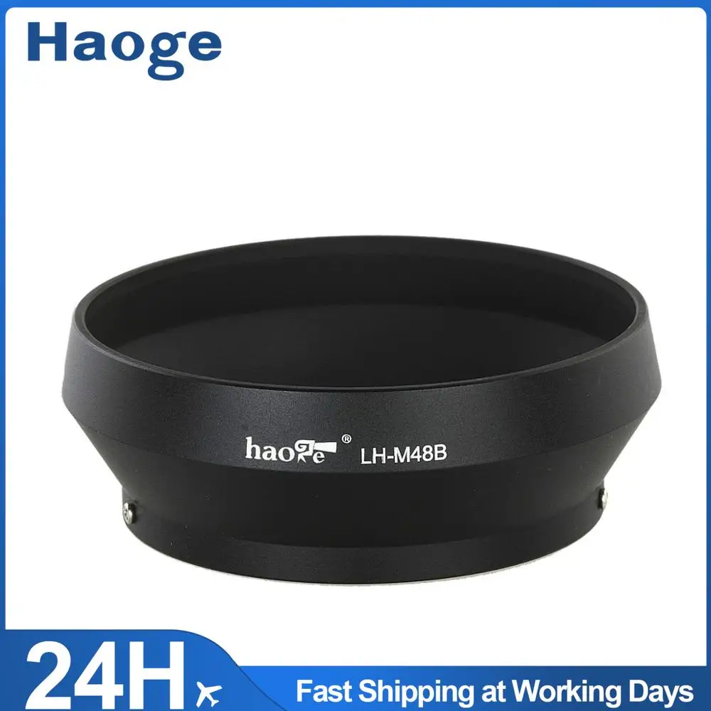 

Haoge LH-M48B металлическая бленда для объектива Olympus M.ZUIKO Digital 17 мм F/1,8
