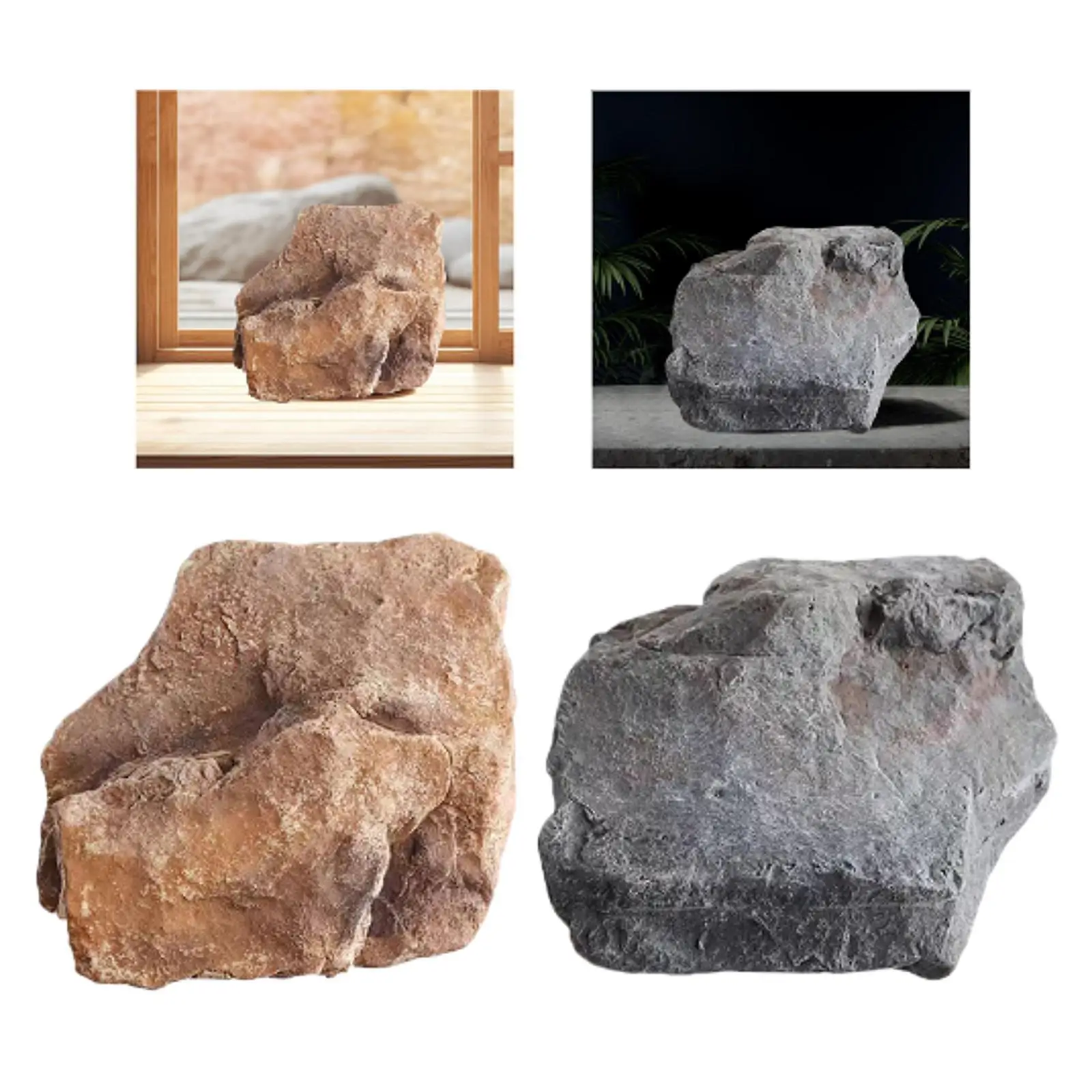

Artificial Landscape Rock Landscaping Rock for Outdoor Backyard Squares