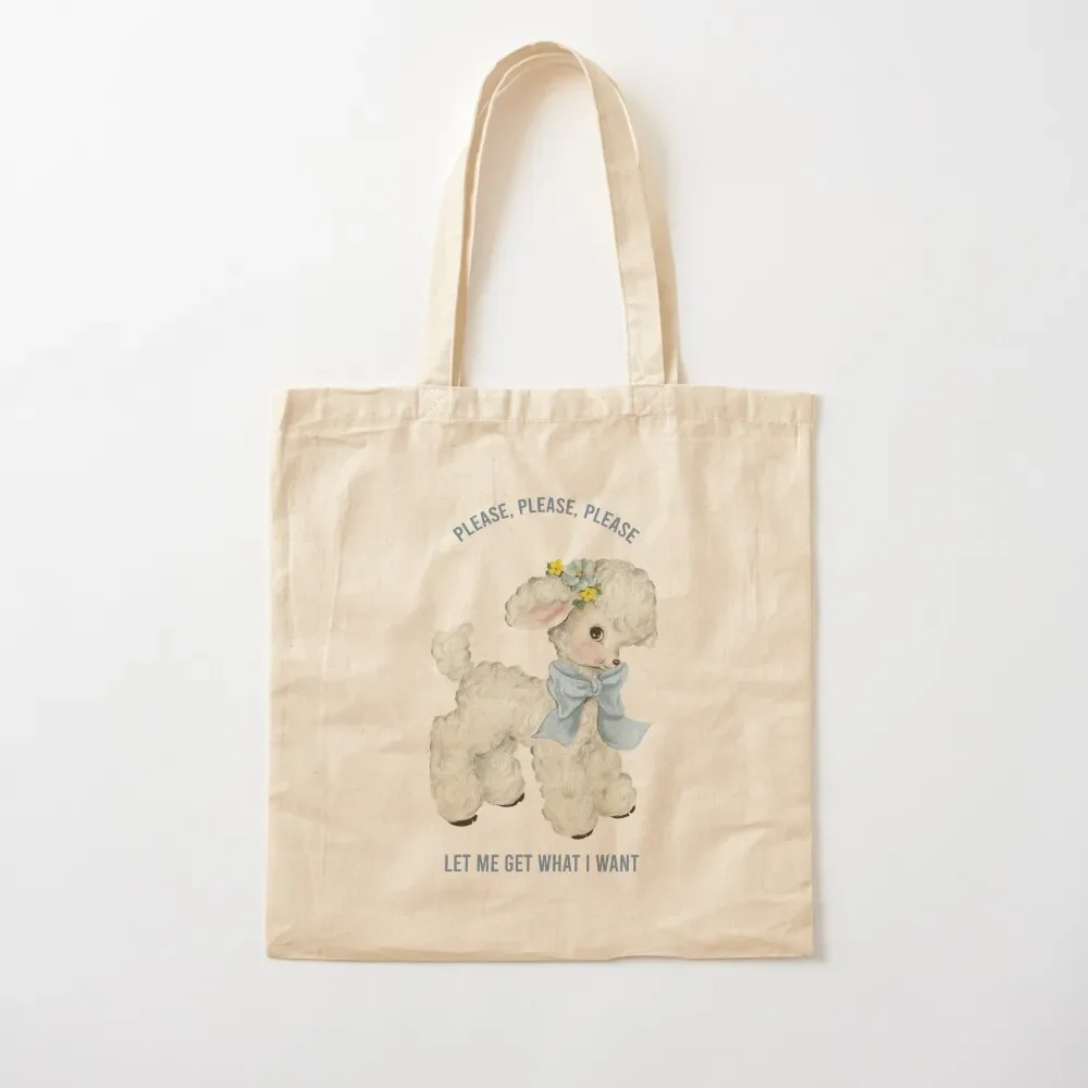 

Please, Please, Please Let Me Get What I Want T-Shirt The Smiths T-Shirt Tote Bag Big bag women Portable shopping bag