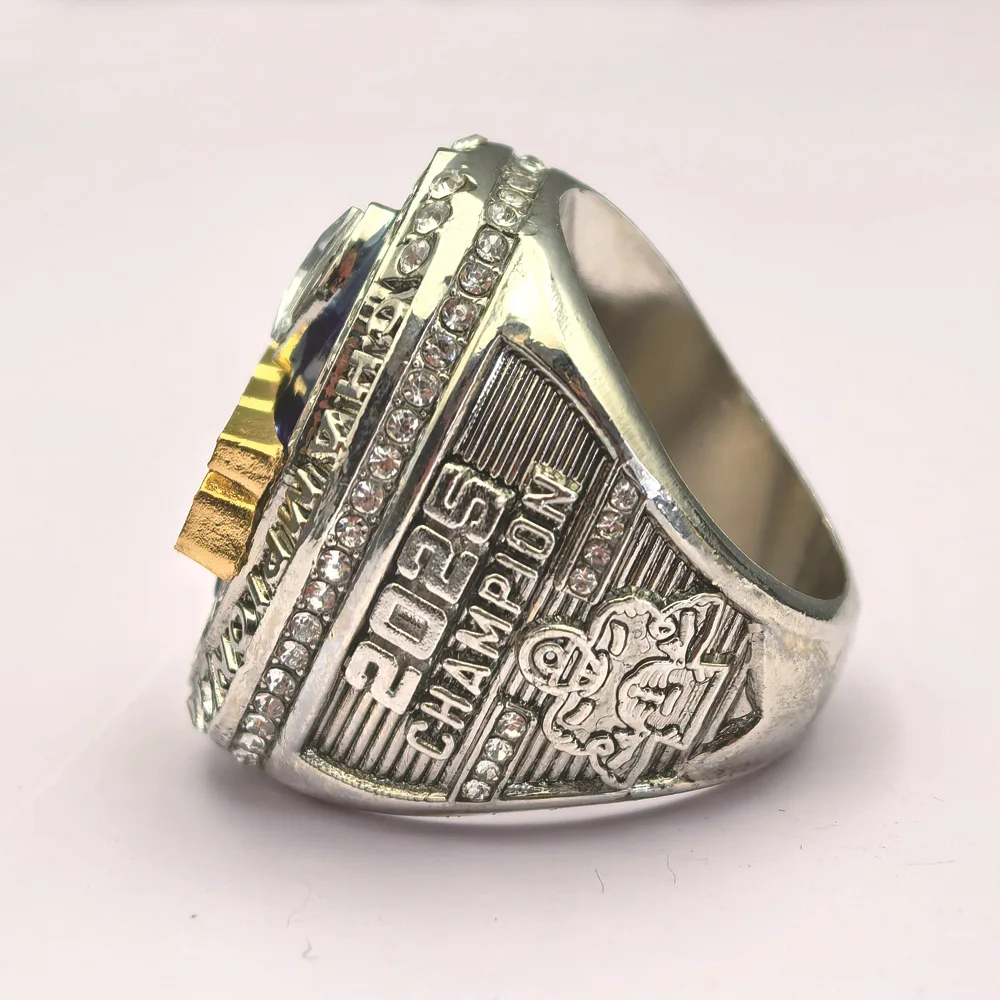 2025 Fantasy Football Championship Ring - FFL Award Prize Trophy Ring for Sports Winner Fan Souvenirs Gift