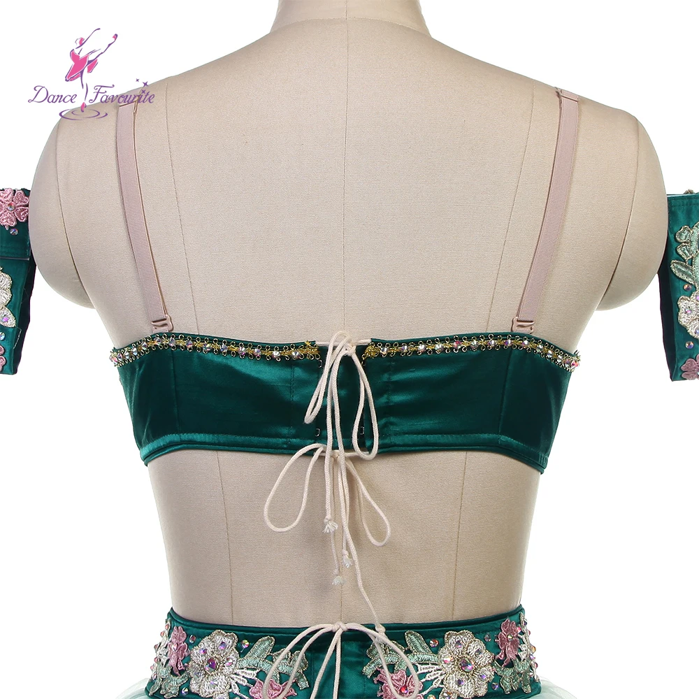 B26624 Green Professional Ballet Tutu Dance Costume Dance Tutu