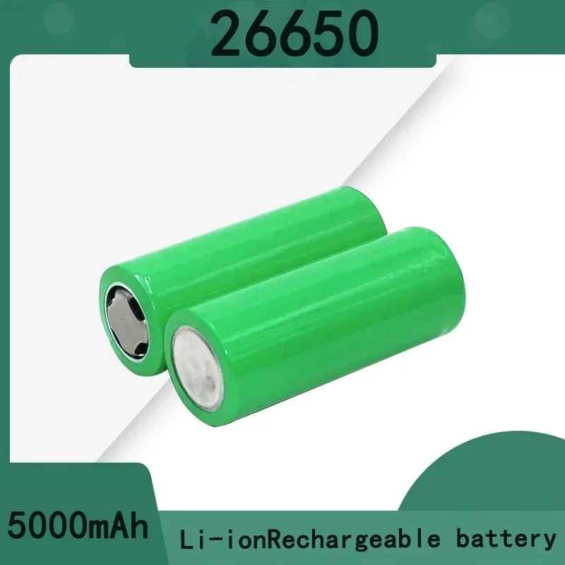 26650 5000mAh Eddie ion batterie aste Lii-50A 3.7v 266Liqu50A batterie pour flashlight véhicule électrique Tricycle