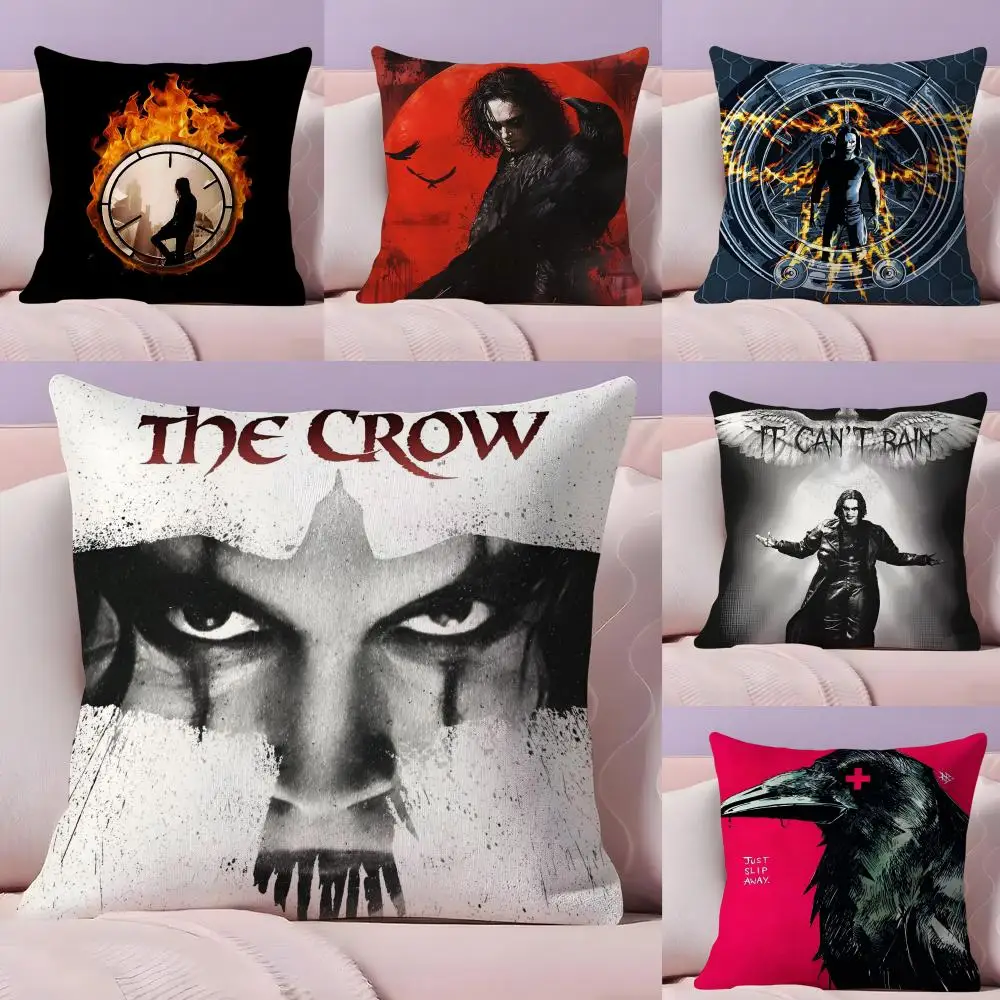 The C-crow Band Pillow Case Pillow Case Plush Fabric Soft Double Sided Print Home Sofa High Quality Cushion
