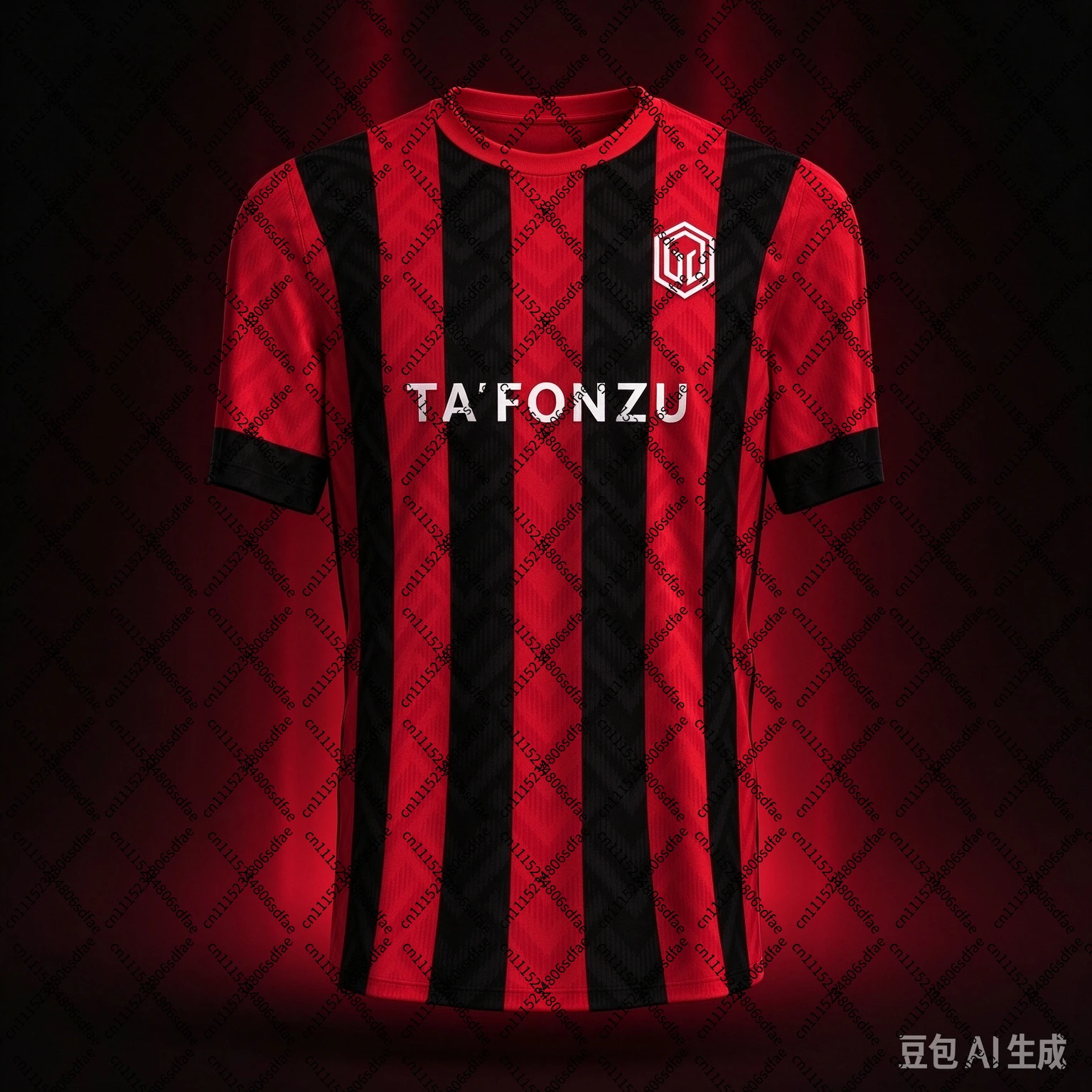 26‑27 Ħamrun Spartans Football Jersey Shirt, Men Summer Geometric Print Sports Tshirt,  Breathable Quick Drying Sweatshirt