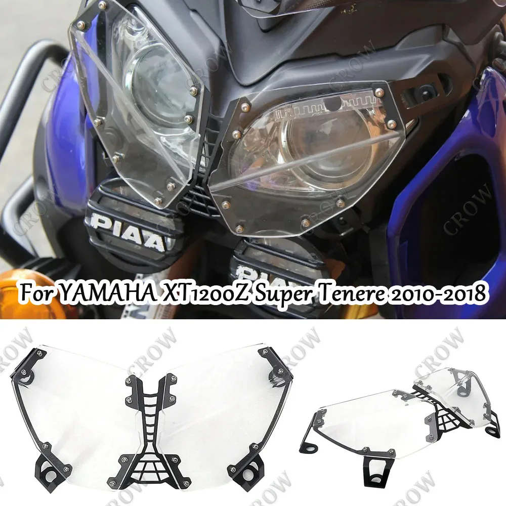 

NEW Motorcycle Accessory Aluminum alloy Headlight Grille Guard Cover Protector For YAMAHA XT1200Z Super Tenere 2010-2018