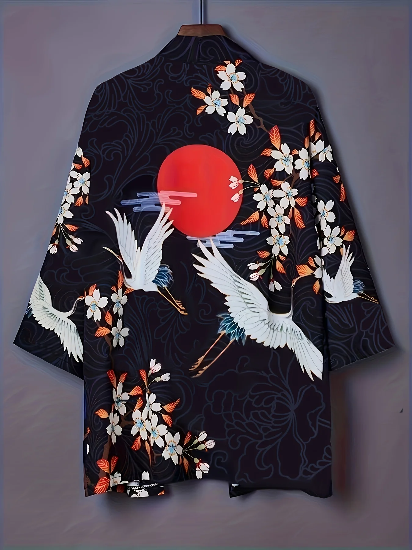 2025 Japanese Kimono for Mens Traditional Japanese Relief Culture  Printed Robe Yukata Japanese Clothing Casual Loose Kimono