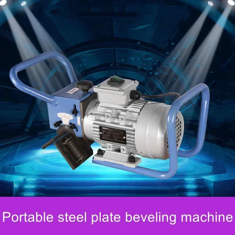AppElectric Hand-held Steel Plate Flat Beveling Machine Trimming Machine Angle Adjustable Stainless Steel Bevel Beveling Machine