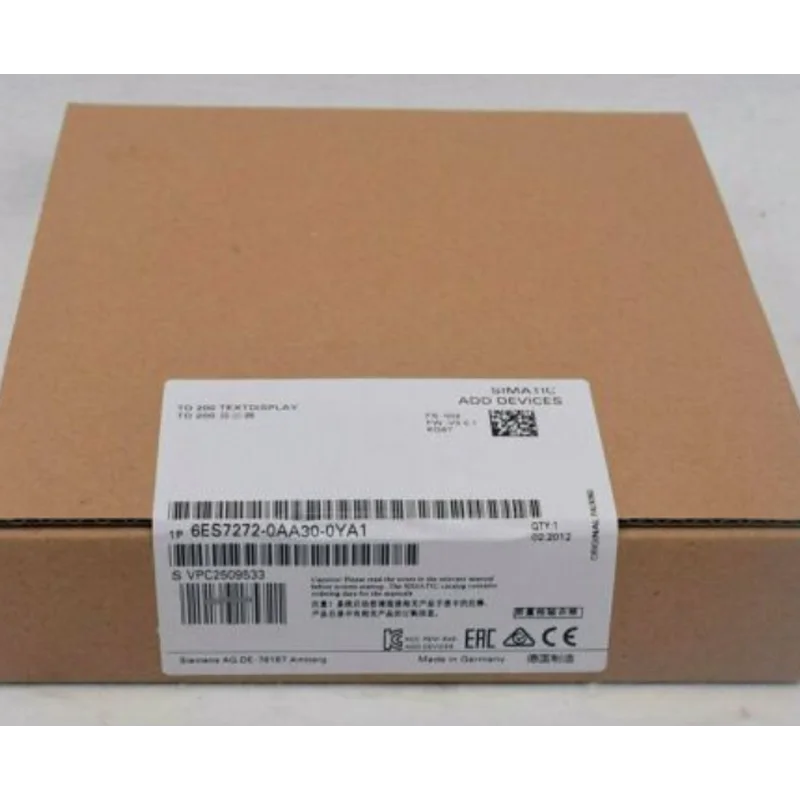 

1PC Original 6ES7272-0AA30-0YA1 TD200 Text Display New In Box