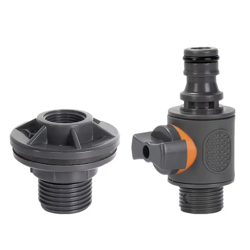 B23B 1/2 Water Tank Straight Valve Nipple Quick Stop Connector