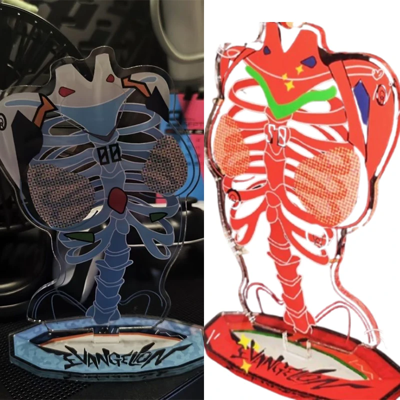 EVANGELION Asuka Langley Soryu حامل أكريليك نموذج الشكل شخصية Ayanami Rei مكتب زخرفة عرض مجموعة اللعب تمثال