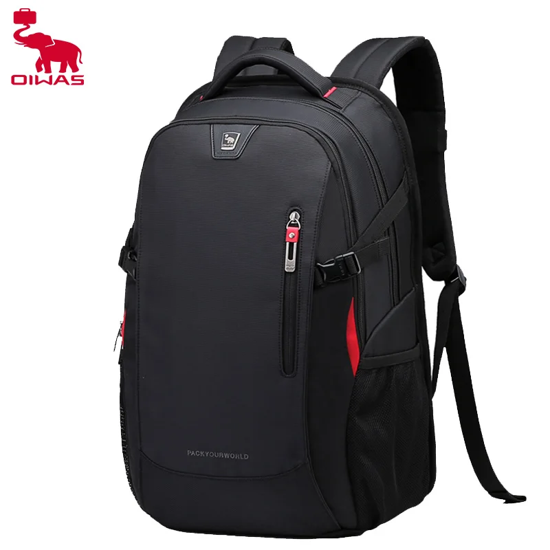 Plecaki na laptopa OIWAS 15,6 cala, wodoodporne nylonowe plecaki szkolne 29L, codzienne plecaki na ramię, plecaki podróżne dla nastolatków i mężczyzn, mochila