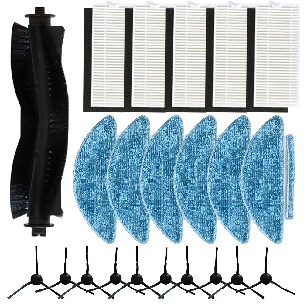 Dirt Removal Accessory Bundle Featuring Main Brush & Mop Cloths For The Following Models For Medion X20 Sw+/md