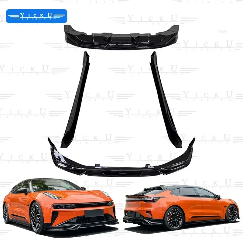 BSKT model ABS material body kit 2024 model ZEEKR  001 front lip side skirt rear lip optional painted version