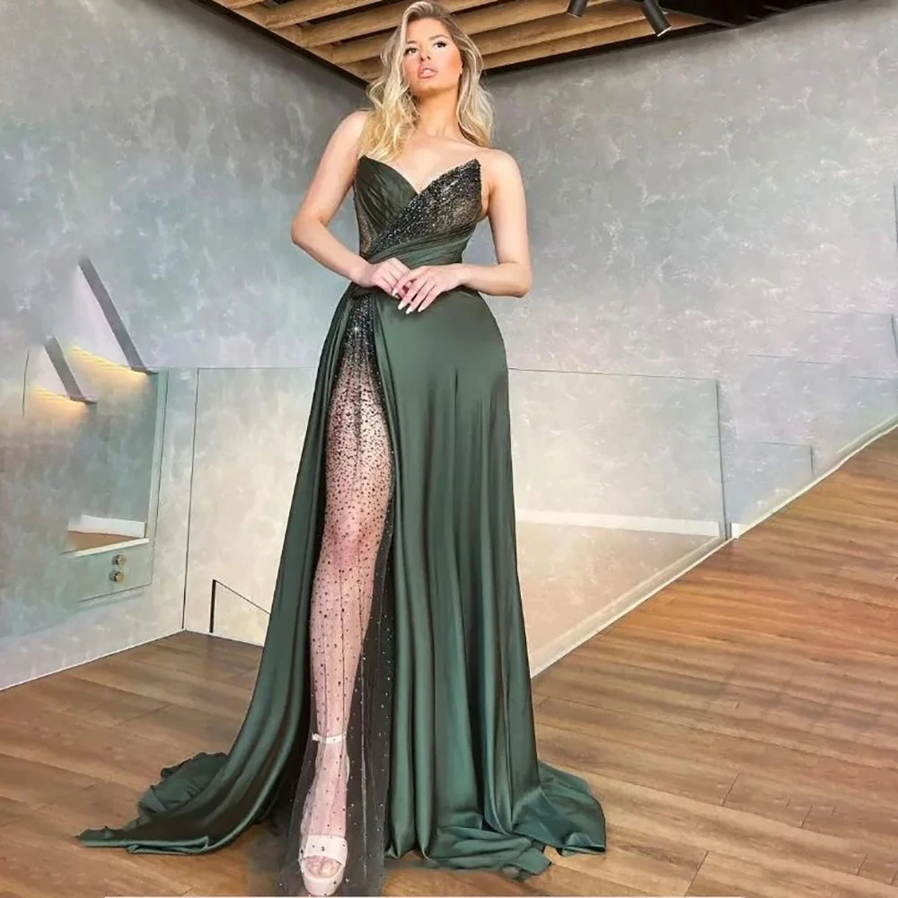 

Evening Prom Evening Dresses Woman Elegant Dress Women for Wedding Party Ball Gown New in Dresses Robe Soiree Formal Customized