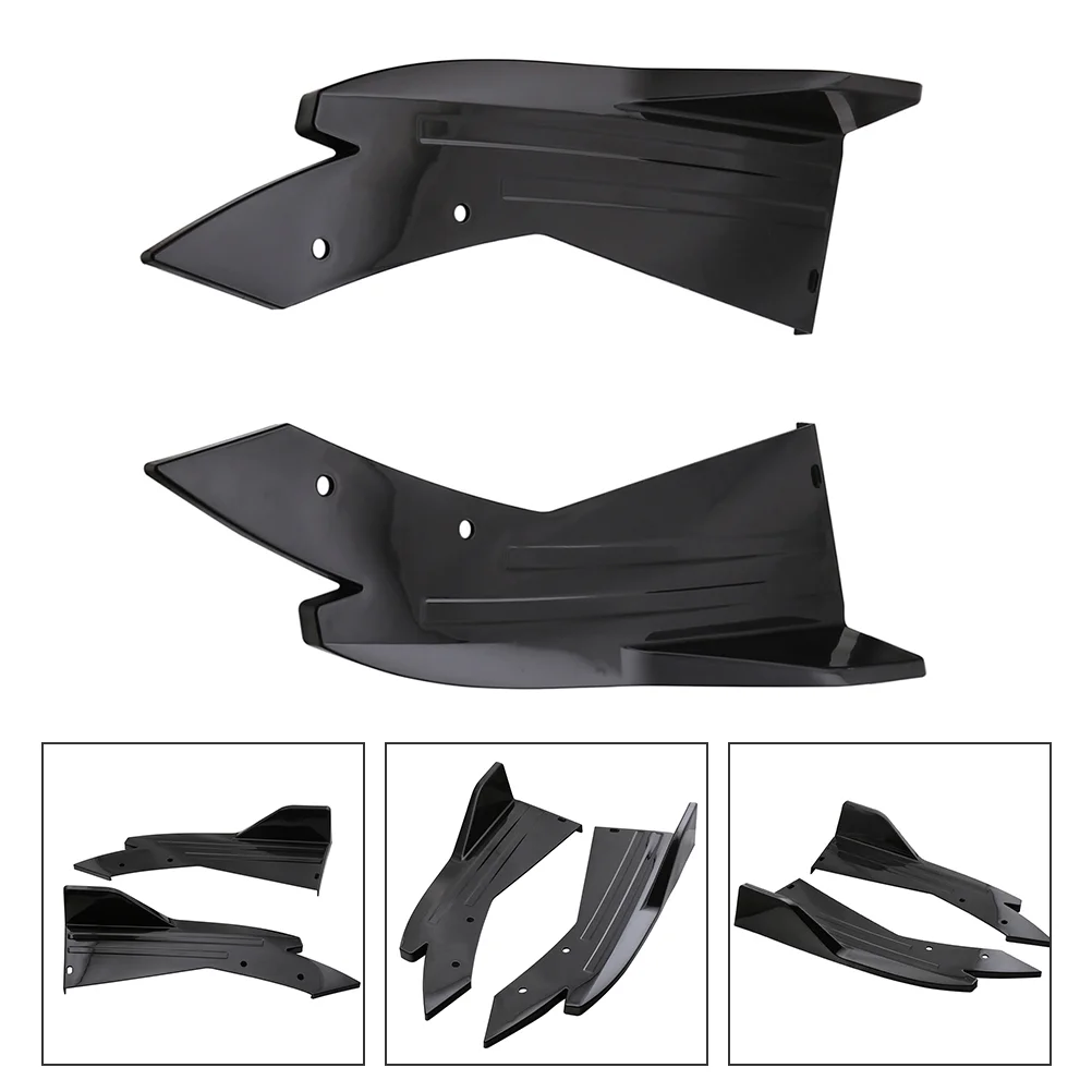 2 Pcs Rear Bumper Splitter Protector Car Lip Cars Trim Splitters Diffuser Small Encirclement Angle